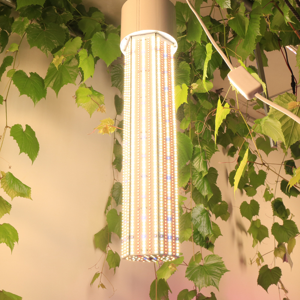 360 DegreeAluminum IP65 Grow Light Supplemental Lighting Full Spectrum Tube for Vegetables Fruits Flowers Greenhouse