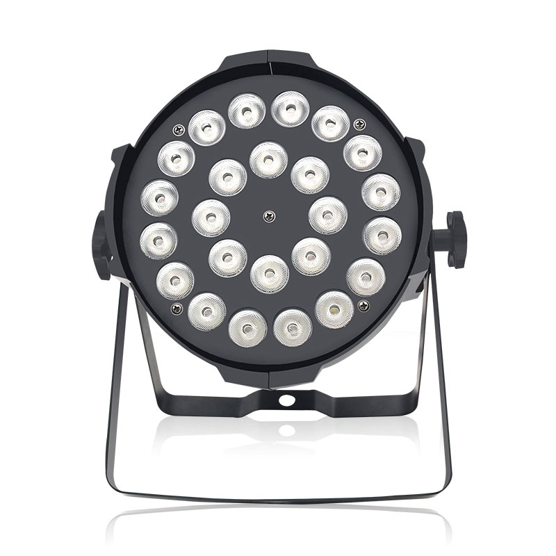 200W 24x10W RGBW 4-in-1 LED PAR Light, 8-Channel Indoor Stage Wash Light with DMX512, Sound Activated & Master-Slave Control, Aluminum Housing for Party, Event, DJ, Wedding, and Stage Lighting