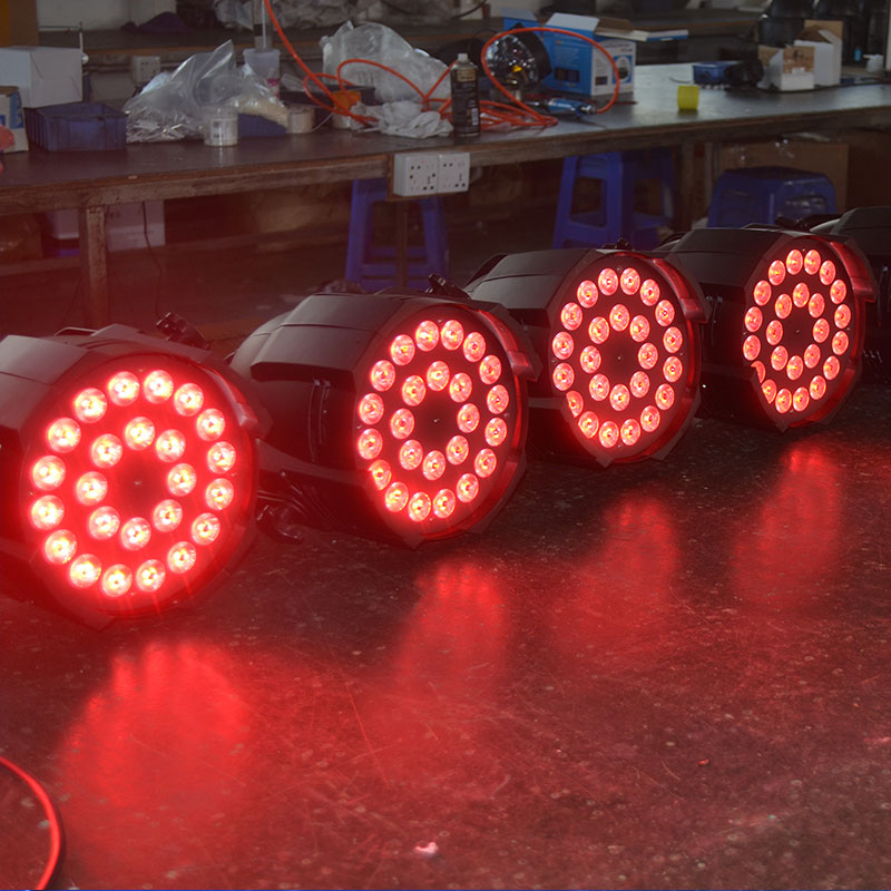 200W 24x10W RGBW 4-in-1 LED PAR Light, 8-Channel Indoor Stage Wash Light with DMX512, Sound Activated & Master-Slave Control, Aluminum Housing for Party, Event, DJ, Wedding, and Stage Lighting