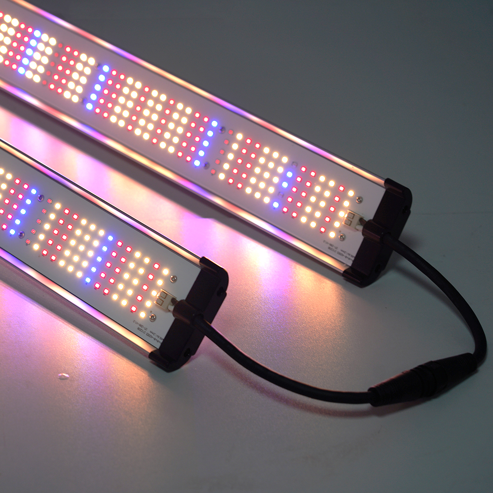 Hydroponic Veg Flower Stages Plant Lighting Strip 4x4ft Full Spectrum LED Grow Light with Samsung LM301H Evo LM281B