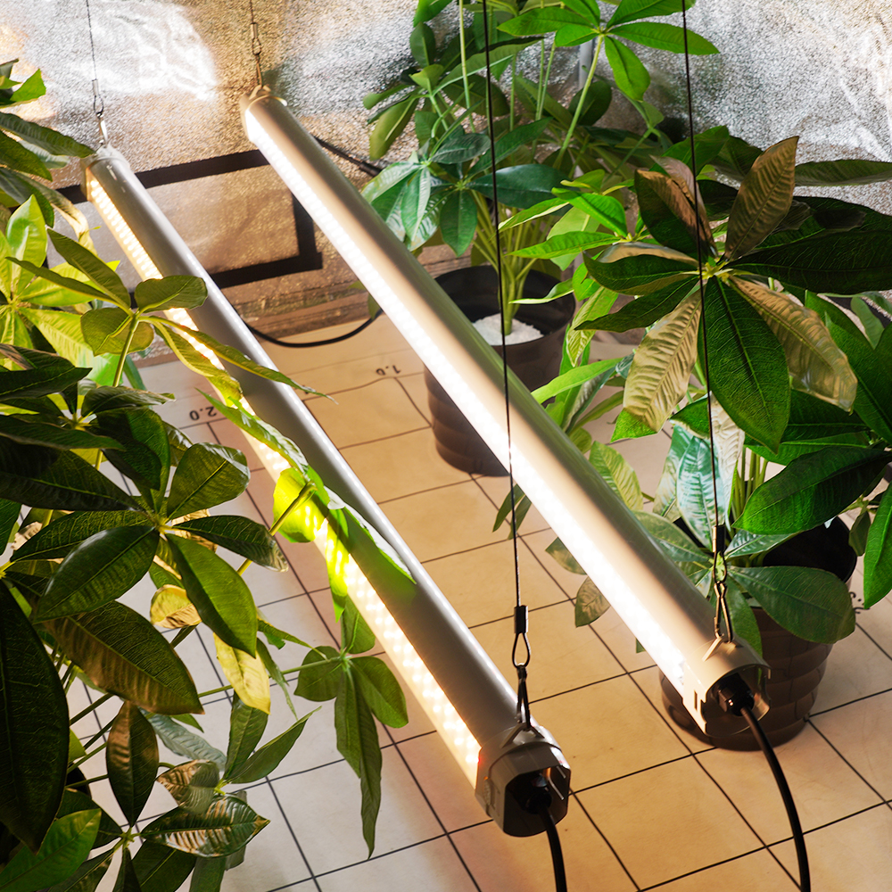 Energy Efficient 120W Double Sided Full Spectrum LED Grow Light Under Canopy Lighting Dimmable Plant Growth Light Strip