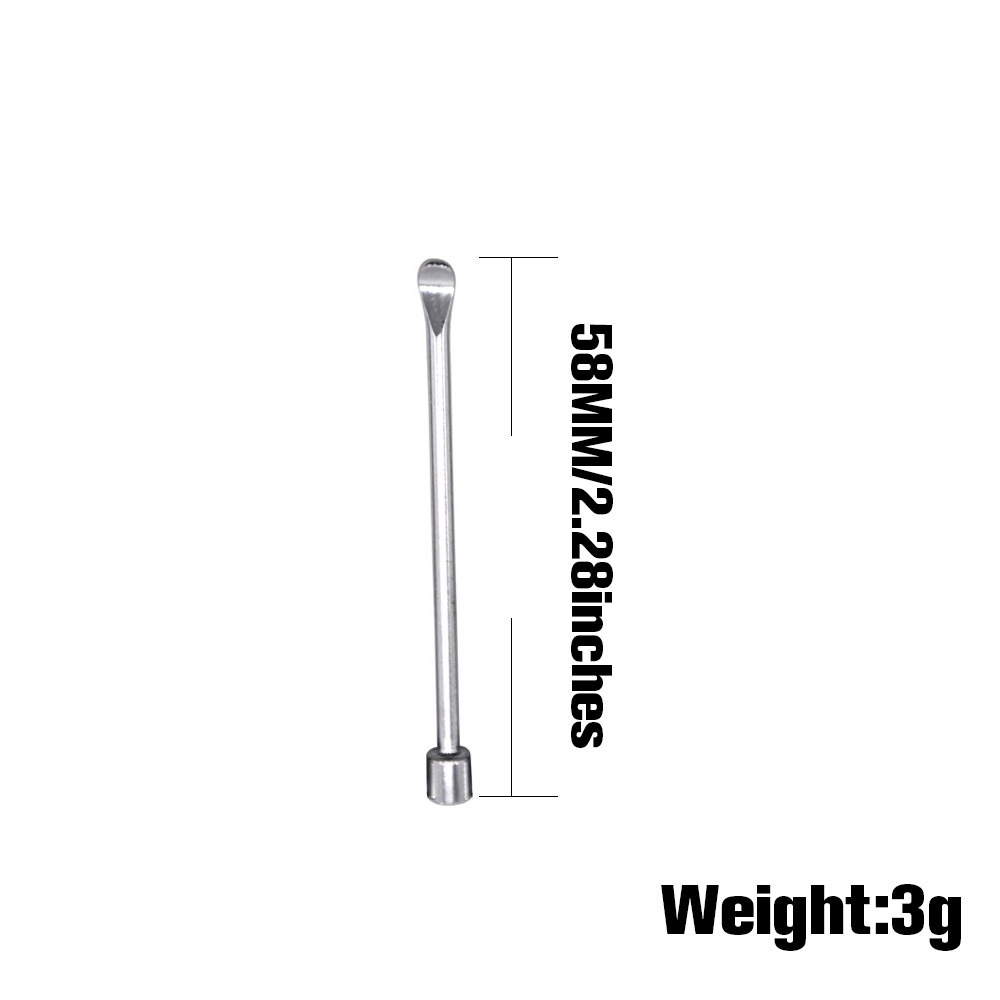 Cigarette paste spoon