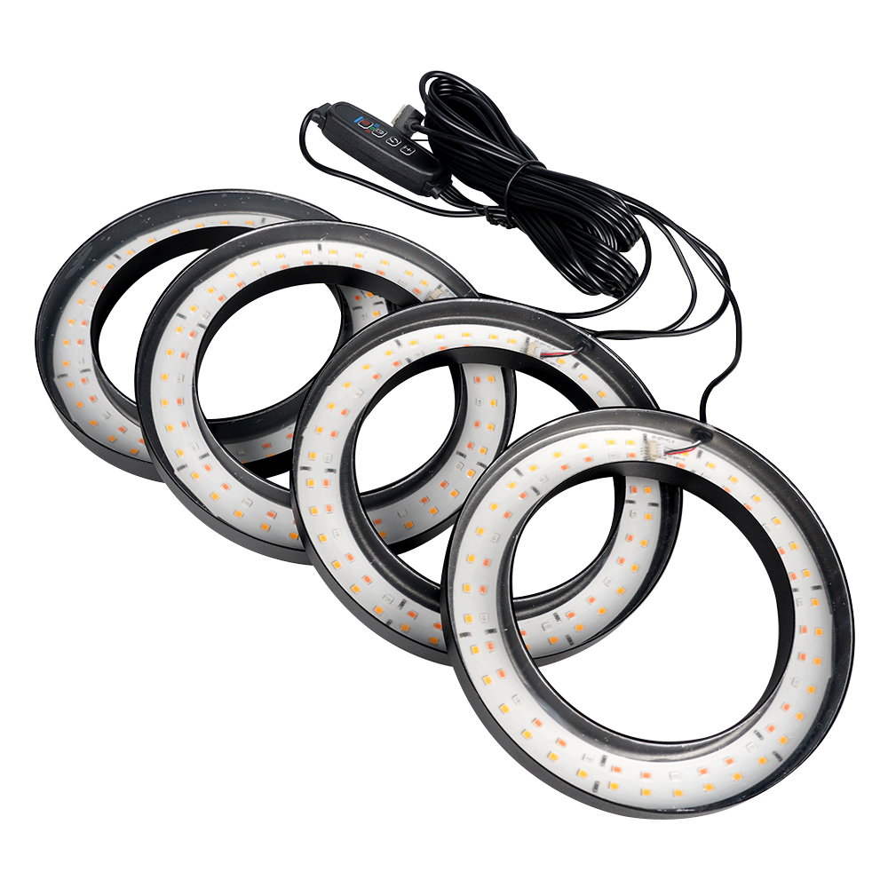 120V/240V 4-in-1 Circular Grow Lighting 4-Light Relay Controllers for Efficient Light Management