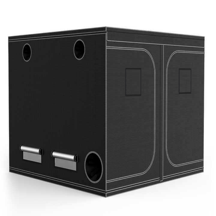 MEIJIU Hydroponics Indoor Grow 200x200X200CM 600D Grow Tent（with viewing window）