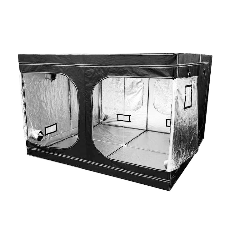 MEIJIU Hydroponics Indoor Grow 300x300X200CM 600D Grow Tent（with viewing window）