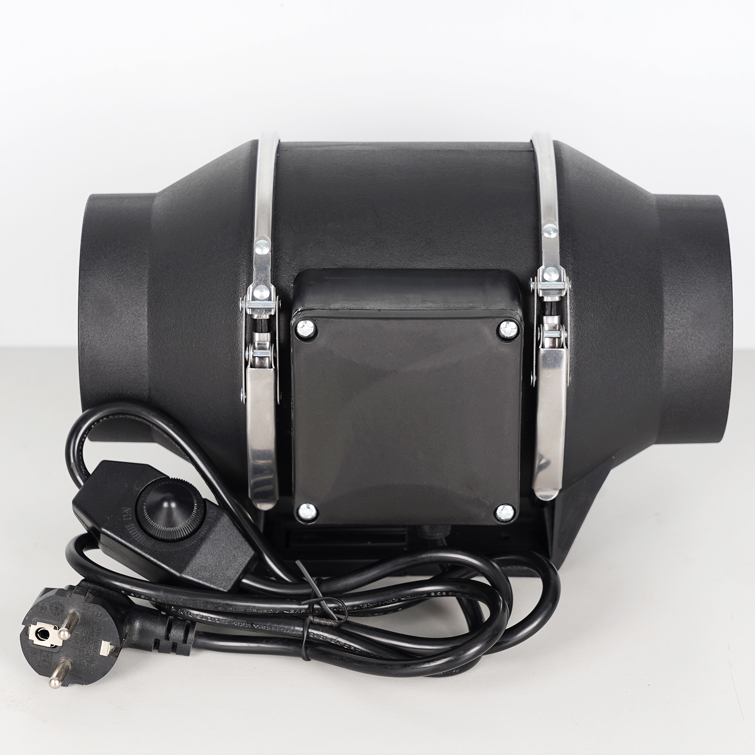 6-inch Plastic Wire Duct Fan 75 Watt Power (Black)