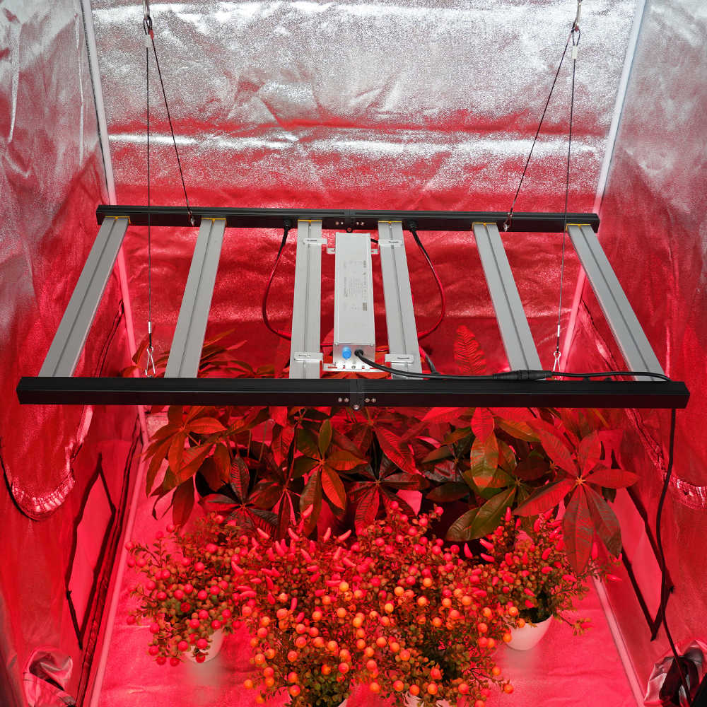 MEIJIU MINI X3 Multiple Channel Foldable 320W SAMSUNG Mixing UV IR Full Spectrum Grow Light Bar For Grow Tent