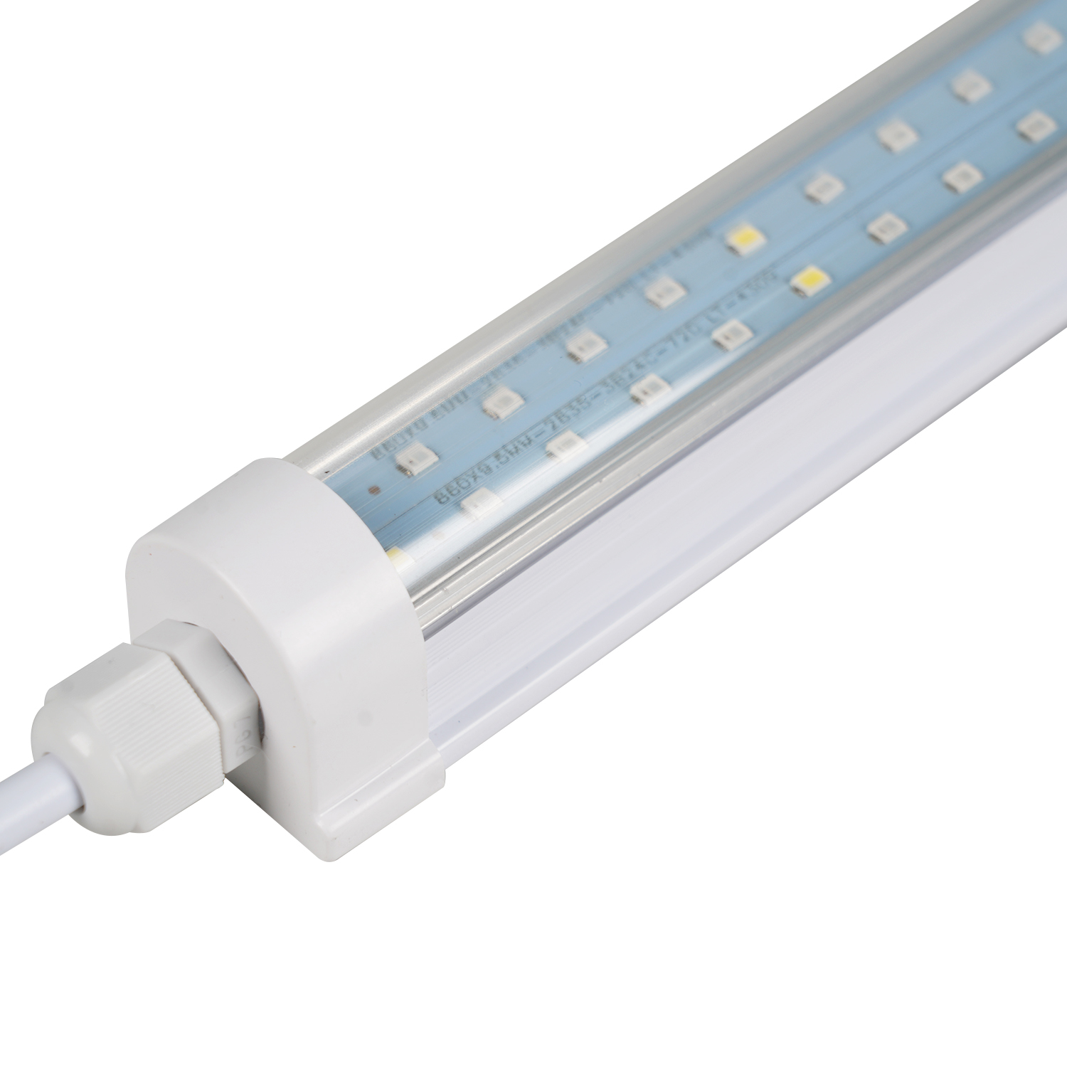 T8 Waterproof Tube Double Row Lamp Beads 15W Full Spectrum