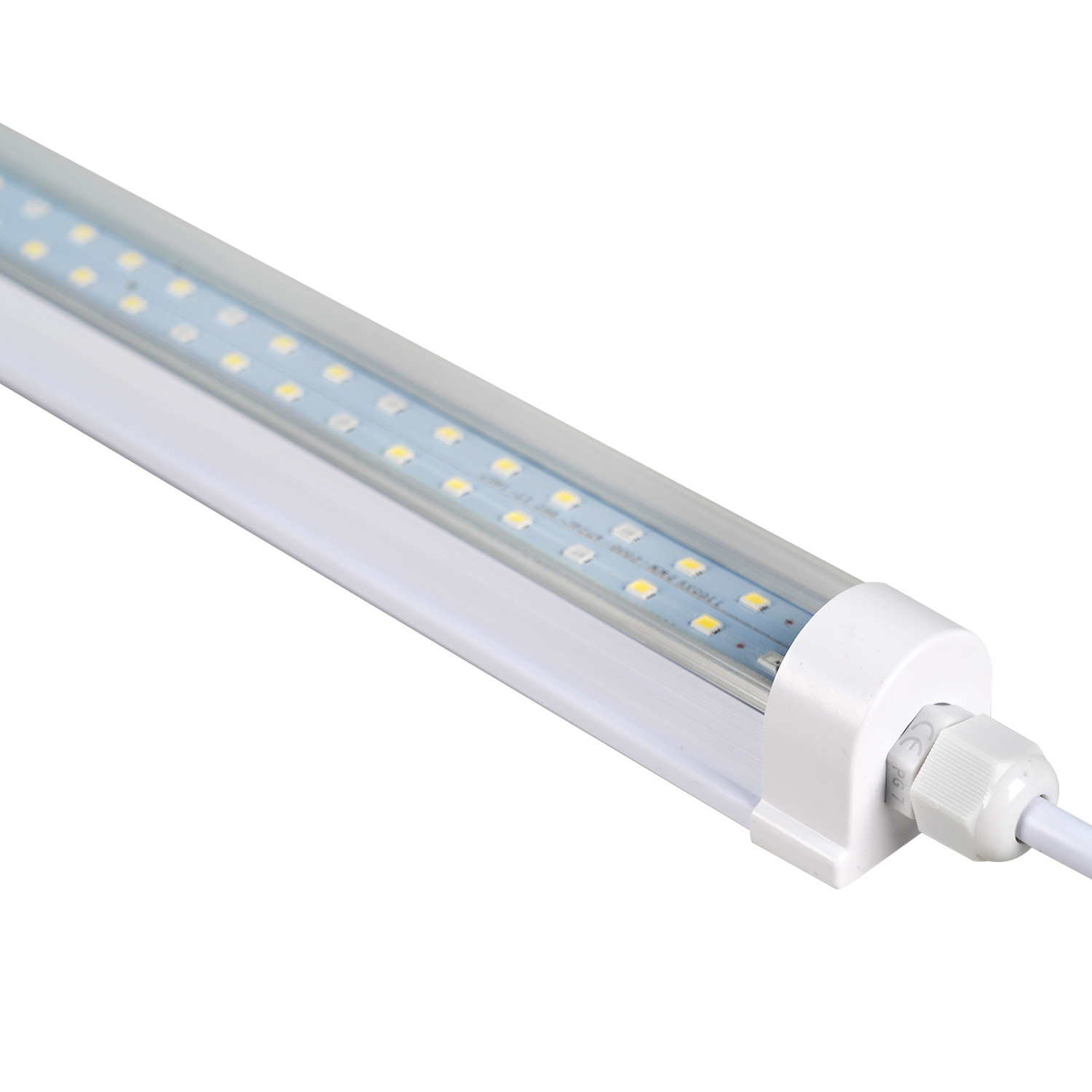 T8 waterproof lamp double rows of lamp beads 20W