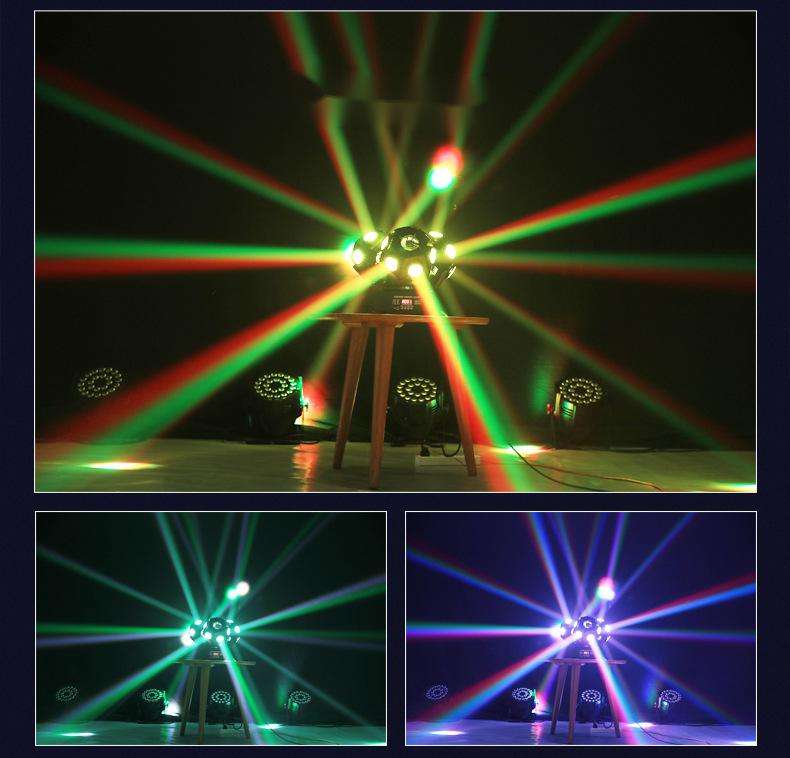 18*10w Three Heads Beam Moving Head Laser Rotating Hair Photodiode Disco Lights Bar Disco Stage Lighting