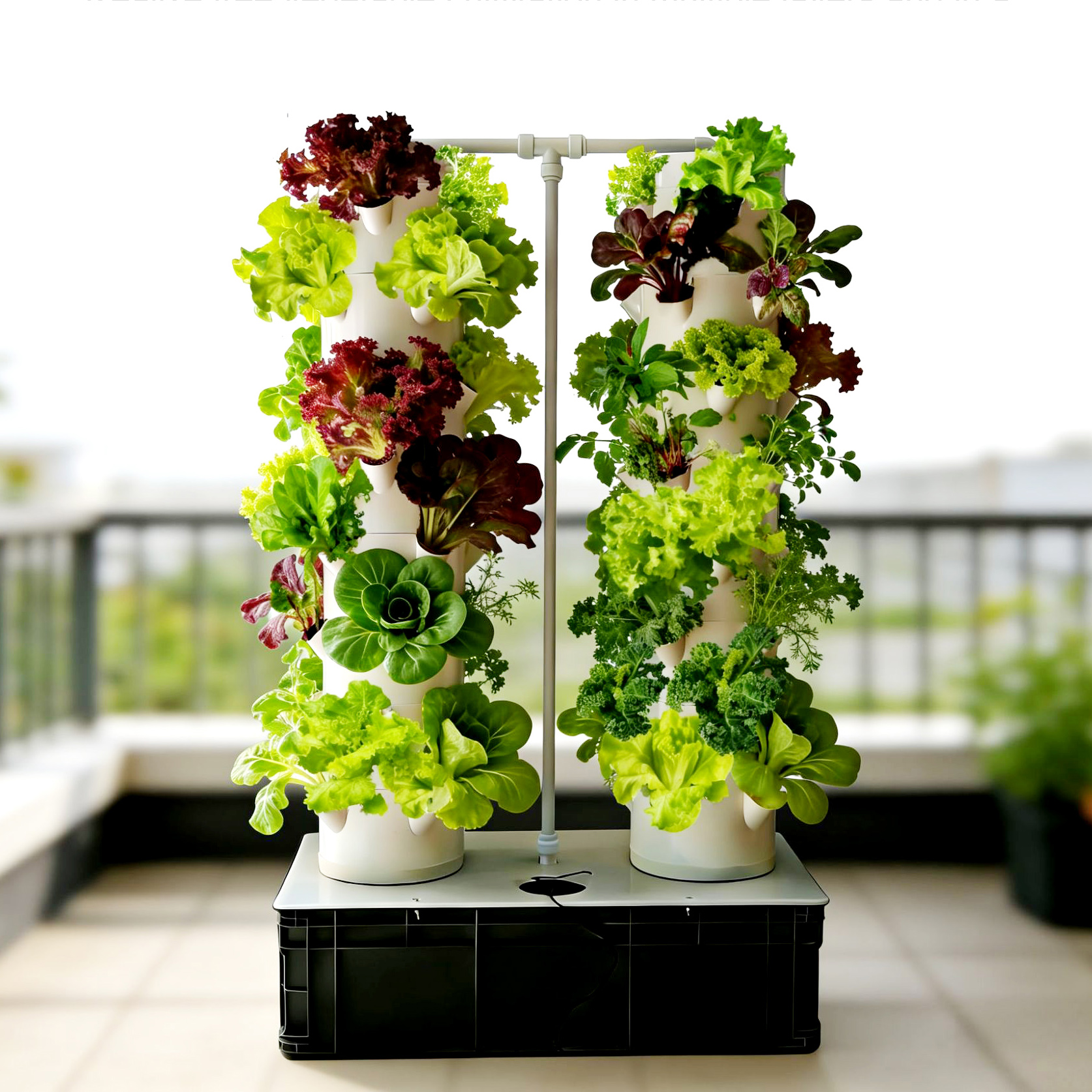Home Garden Greenhouse Indoor Vertical Farming 6 8 10 Layer Hydroponic System Aeroponic Growing Tower with Net Pot Water Pump