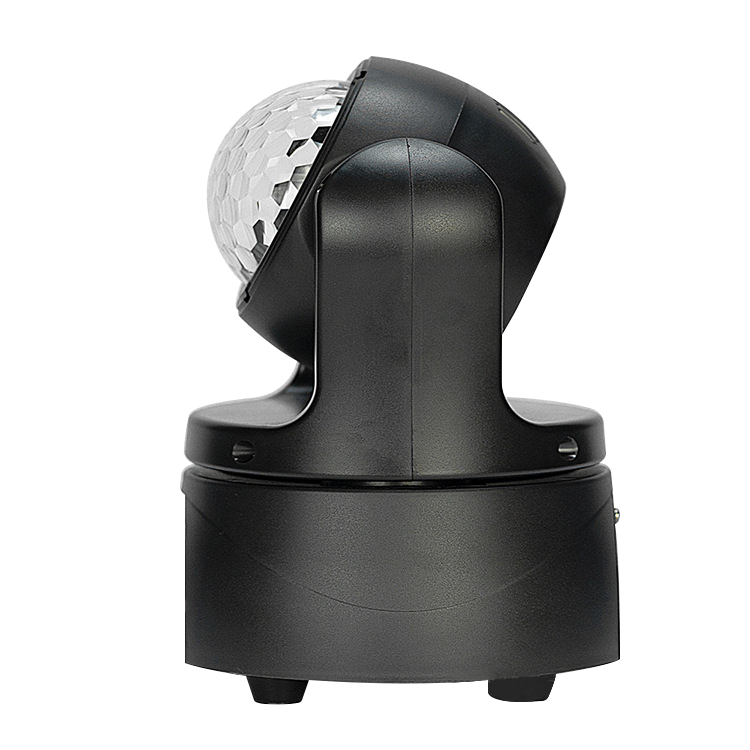 Pocket Dual-Sided Moving Head Light 30W with 15W 4-in-1 CREE LED 36x5050 RGB SMD LEDs 150mW Green Laser 15 Channels DMX512 and Sound Activated Kaleidoscope Laser and Flow Effects for Wedding DJ Party Stage Lighting