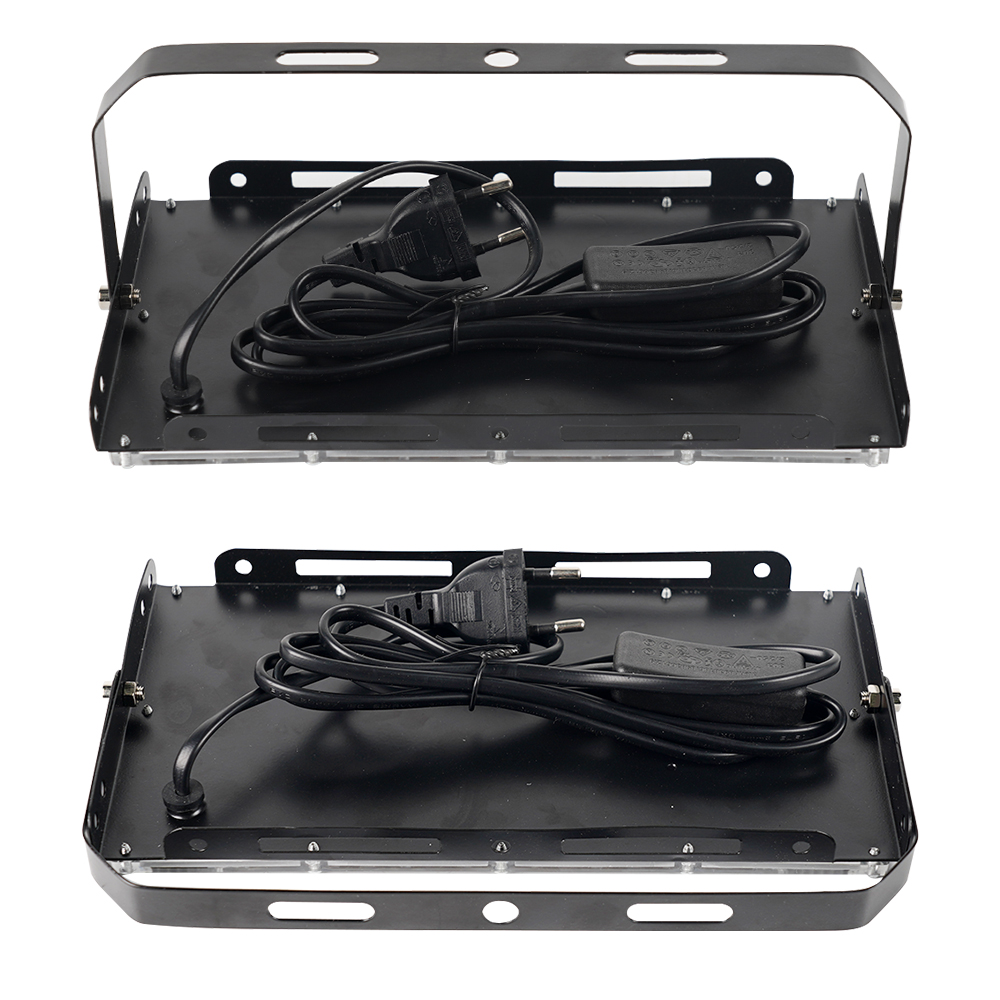 50W LED Flood Light with 1.5m Plug in Cable and Power Switch Full Spectrum Grow Light for Indoor Plants Waterproof Plant Growing Lamp Suitable for Seedling Flowering and Vegetative Growth