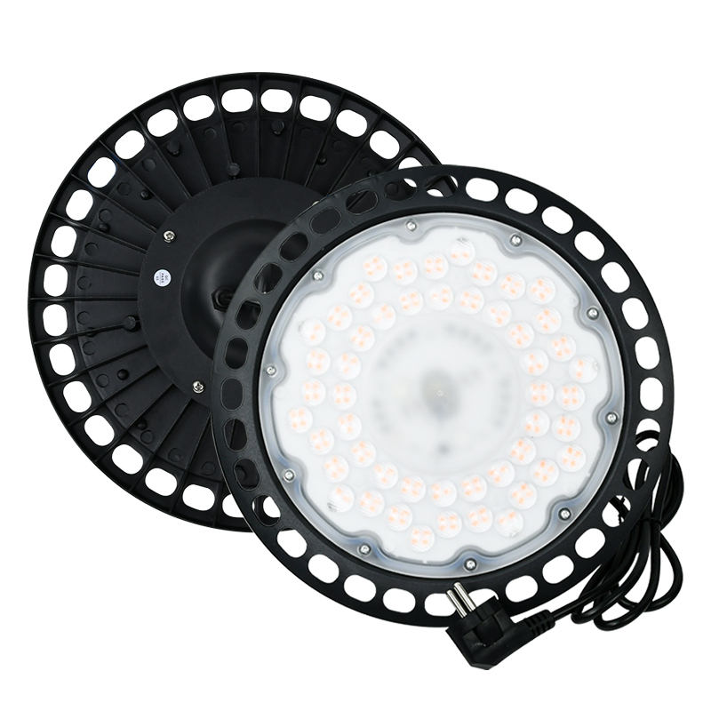 Powerful 200W Full Spectrum Round LED Growth Lights for Flowers & Fruit Plants in Greenhouses