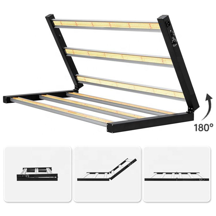 Innovative Linear Red-Blue Full Spectrum Hydroponic Grow Lamps with Adjustable Height for Vertical Farming Solutions