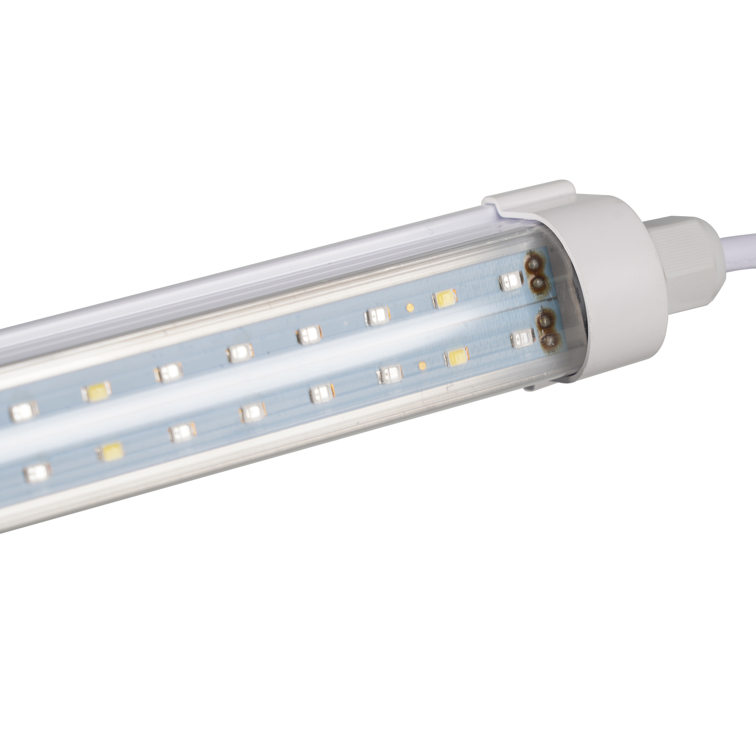 T8 Waterproof Tube Double Row Lamp Beads 15W Full Spectrum