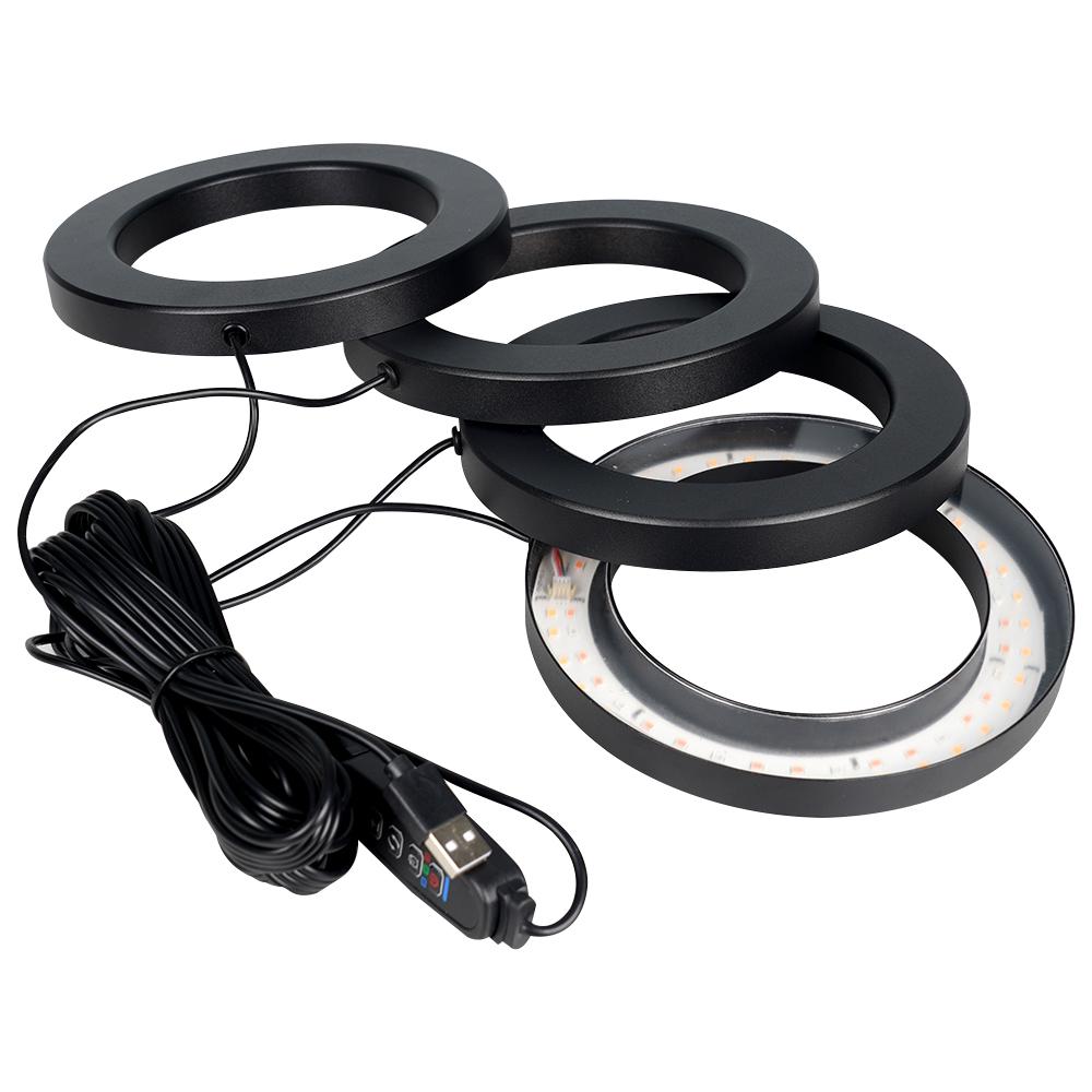 120V/240V 4-in-1 Circular Grow Lighting 4-Light Relay Controllers for Efficient Light Management
