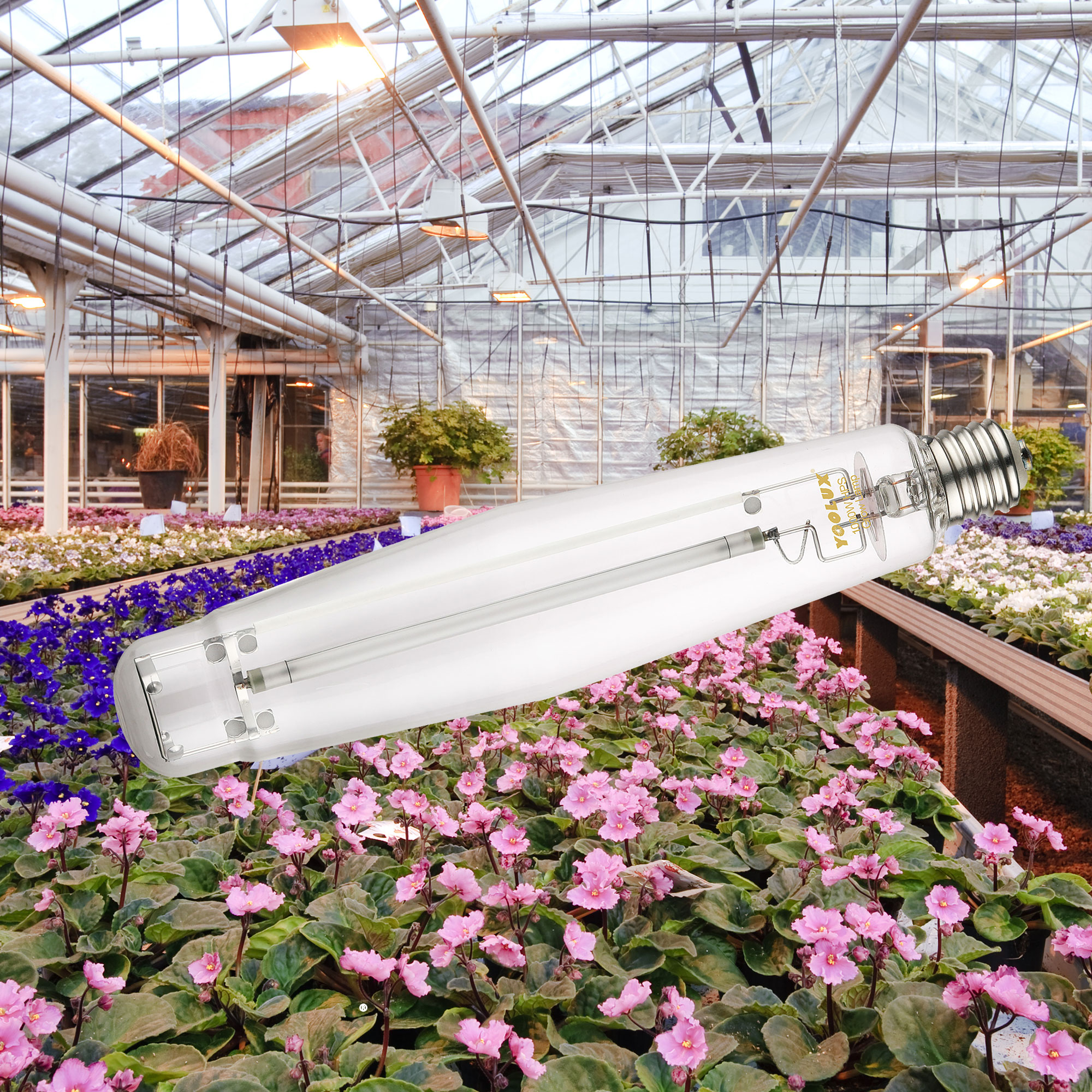 High Pressure Sodium Lighting Lamps 50W to 1000W HPS Street Lights Versatile 70W 150W 250W 400W 600W High Performance Lighting