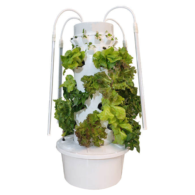 Indoor/outdoor 9 Layers 36 Holes AeroponicTower Aeroponics Herb/Flower/Vegetable Garden Vertical Hydroponic Growing Tower System