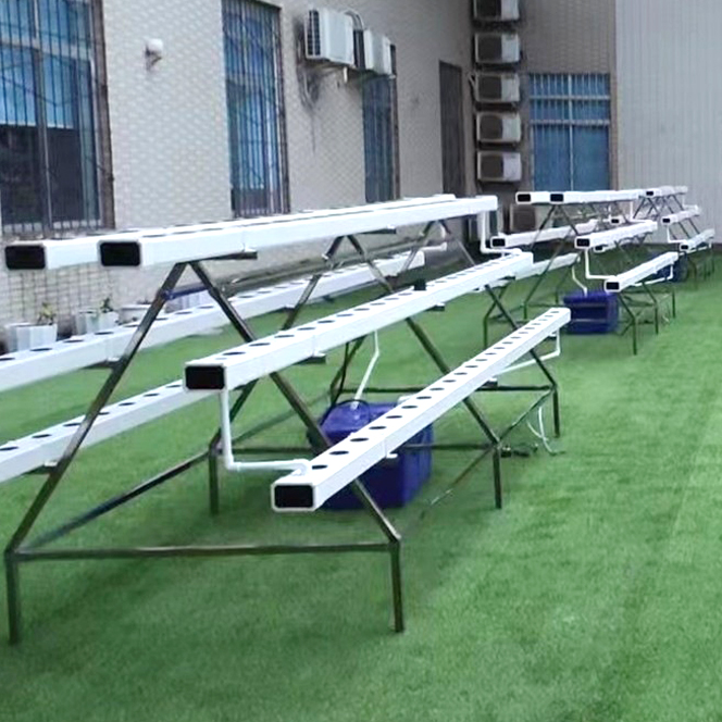 Hydroponics Indoor Vertical Farm CEA Planting Rack Shelf, Small Greenhouse Grow Table Leafy Green Fruit Vegetables Plant