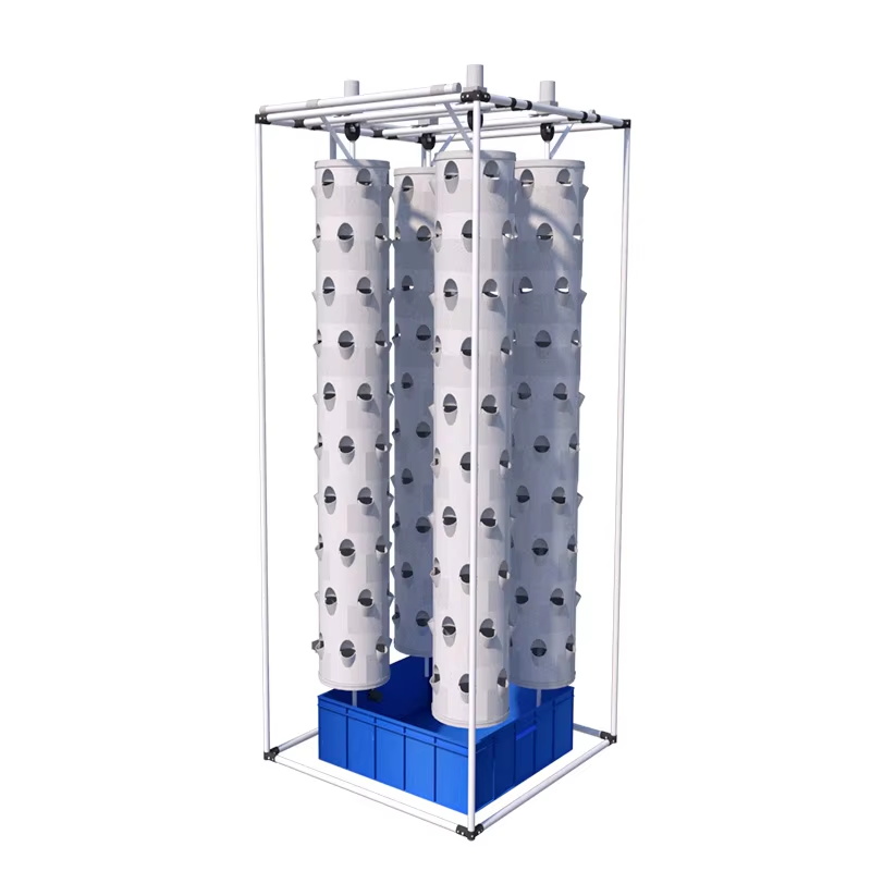 Searea Hydroponics Growing System Vertical Rotating Aeroponic Tower Farm