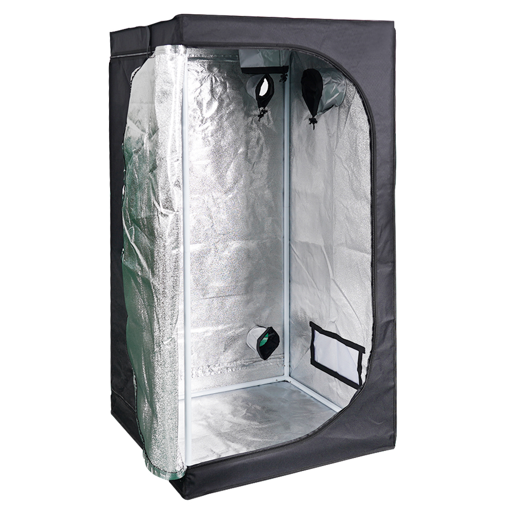 MEIJIU Hydroponics Indoor Grow 90x90x180CM 600D Grow Tent