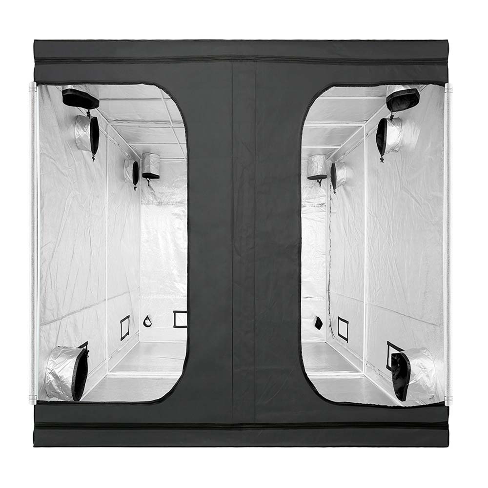MEIJIU Hydroponics Indoor Grow 200x200X200CM 600D Grow Tent（with viewing window）