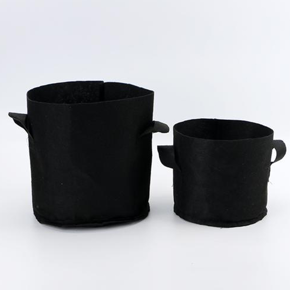 3 Gallon Grow Bags Thickened Nonwoven Fabric Pots with Handles, Multi-Purpose Rings