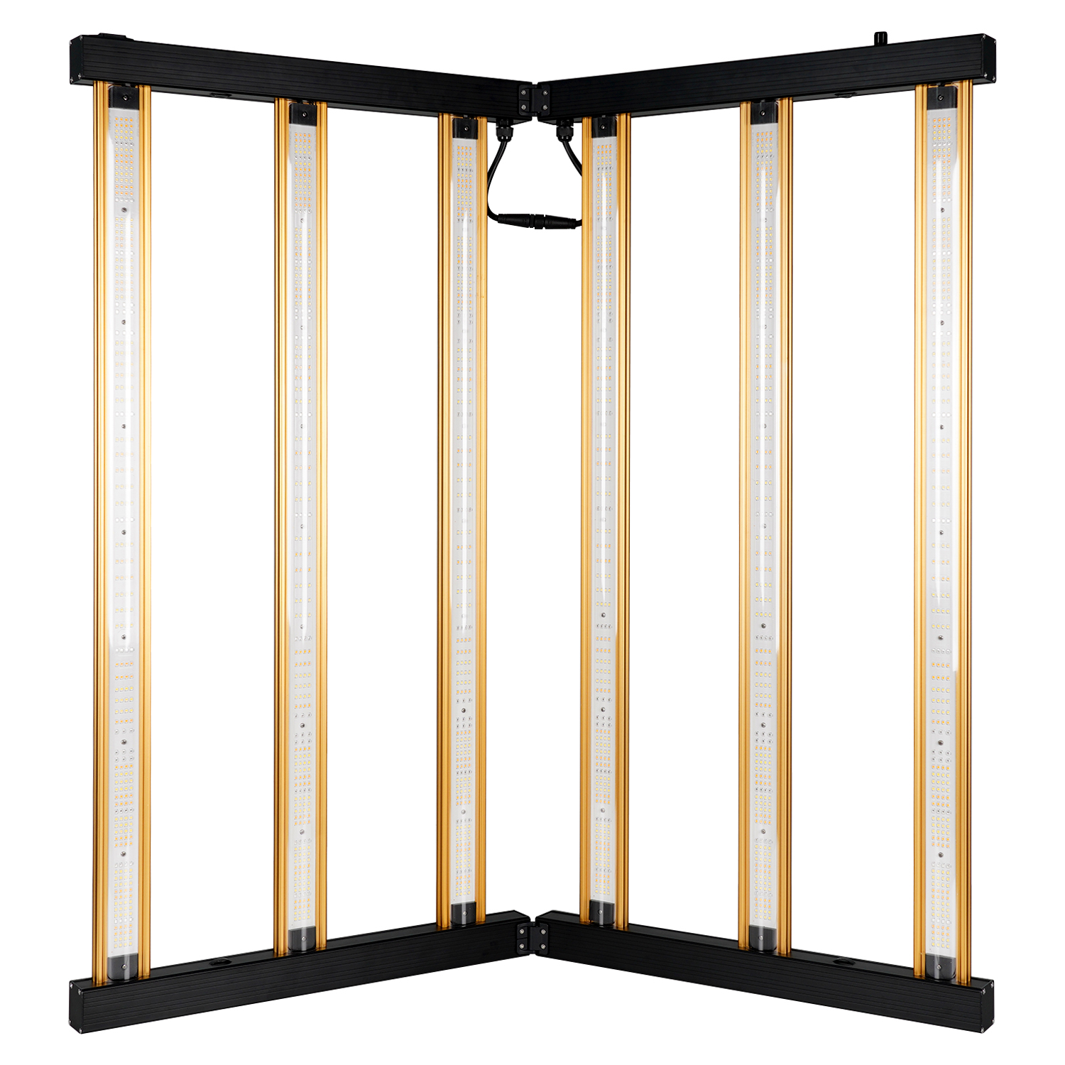 Foldable 720W Full Spectrum LED Grow Light Bars for High Yield Greenhouse Vegetable Production