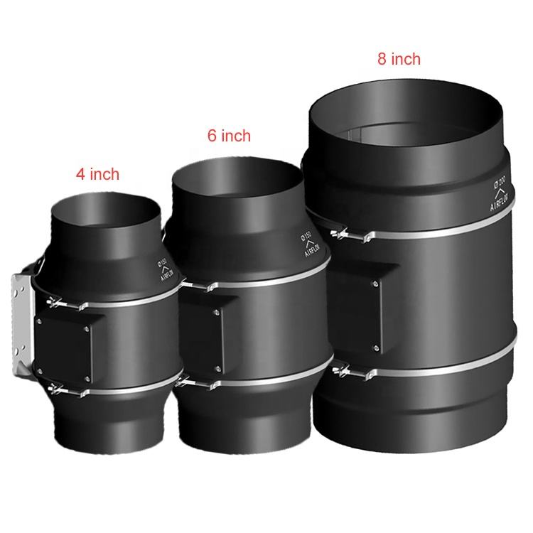 8 inch round Plastic Inline Tube Fan DF200-A