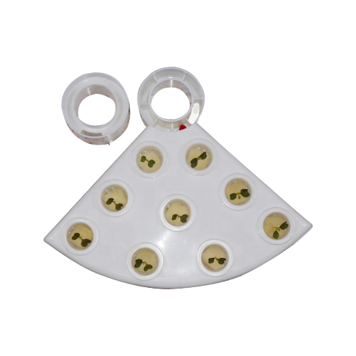 Spiral soilless cultivation tower planting rack