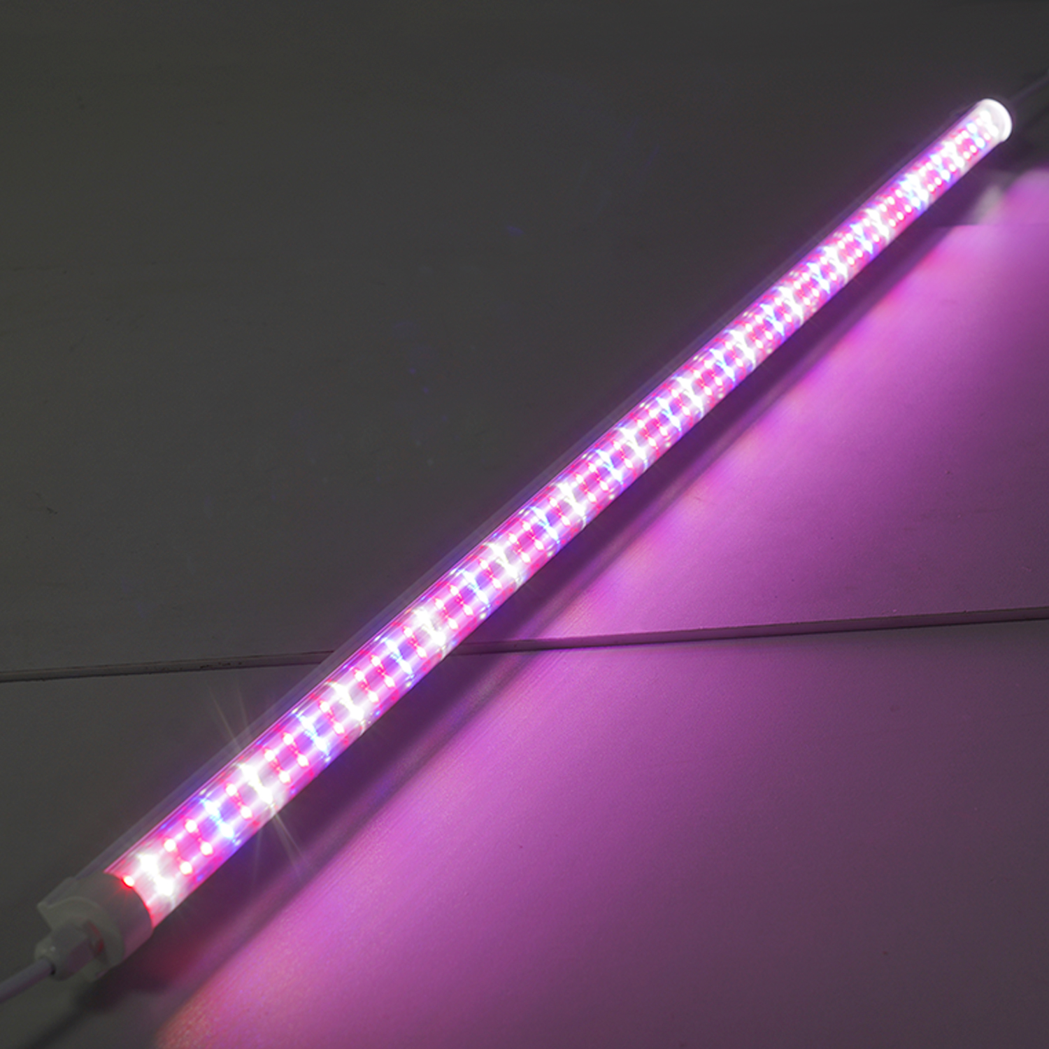 T8 Waterproof Tube Double Row Lamp Beads 15W Full Spectrum