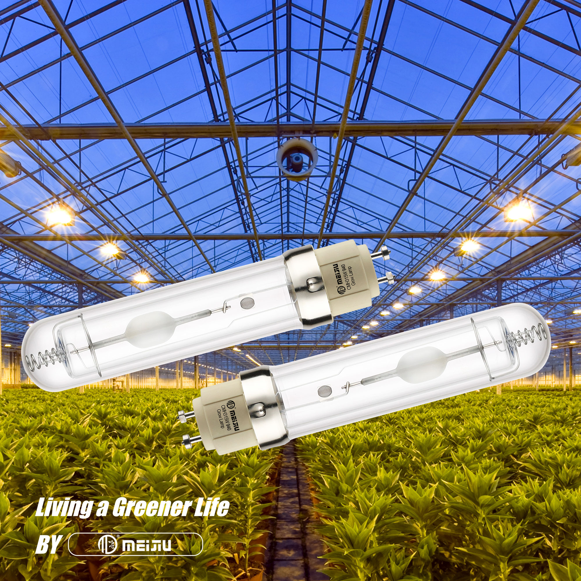 New Design 315 Watt Ceramic Metal Halide LAMP Full Spectrum Indoor Grow CMH Bulbs with 4000K 3100K for Gardening