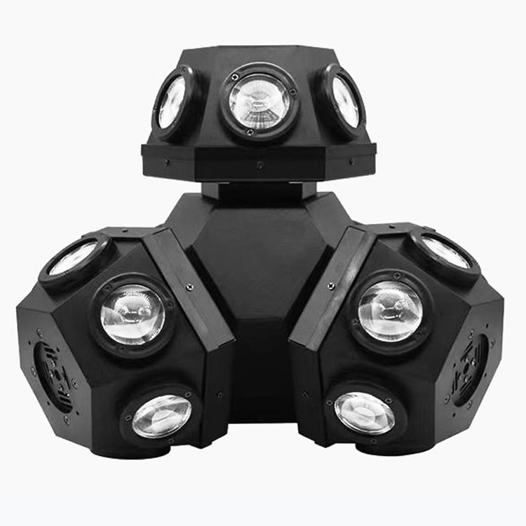 18*10w Three Heads Beam Moving Head Laser Rotating Hair Photodiode Disco Lights Bar Disco Stage Lighting