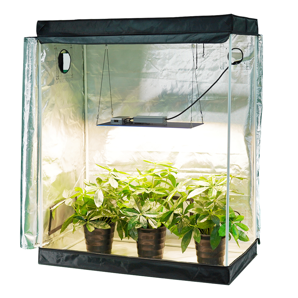 MEIJIU Hydroponics Indoor Grow 120x60x150CM 1680D Grow Tent