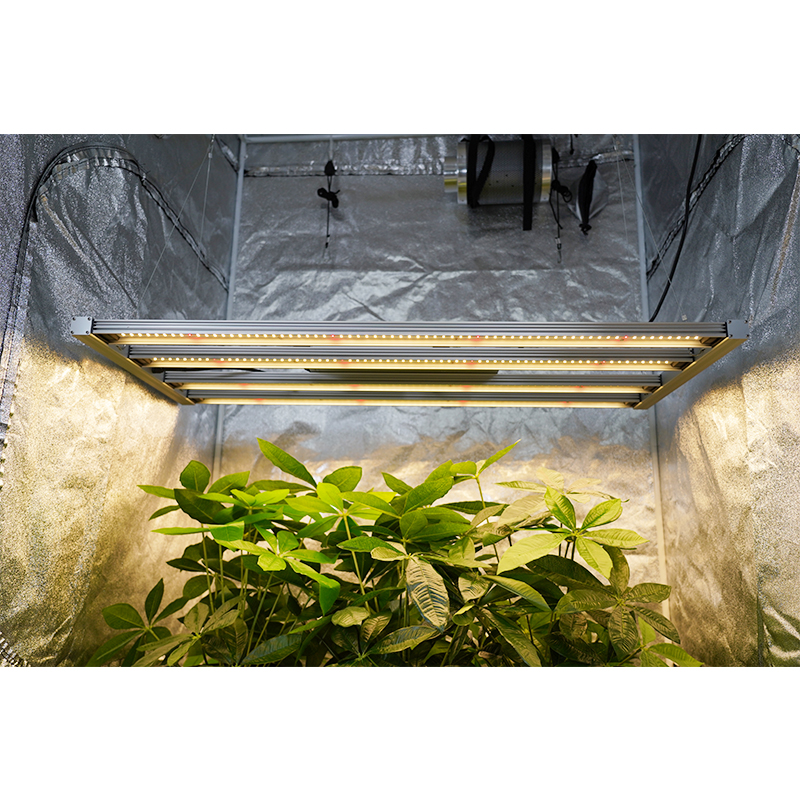 Advanced 320W Full Spectrum LED Grow Light with Adjustable Spectrum for Hydroponic Cultivation