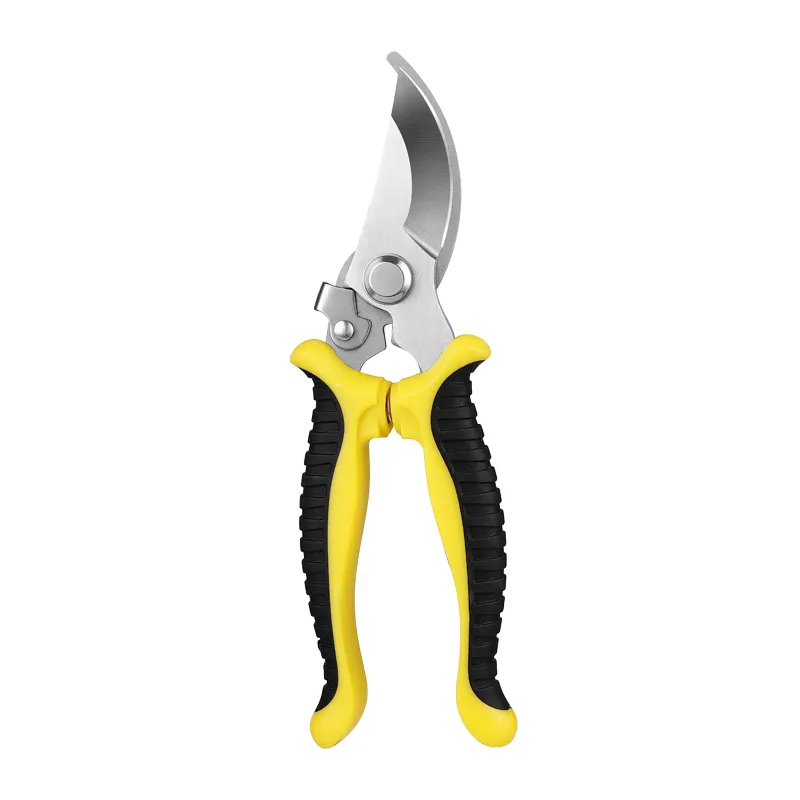 Hot Sale Hand Pruners Stainless Steel Pruner Shears Scissors Sharp Bypass Tree Cutting Scissors Garden Pruner