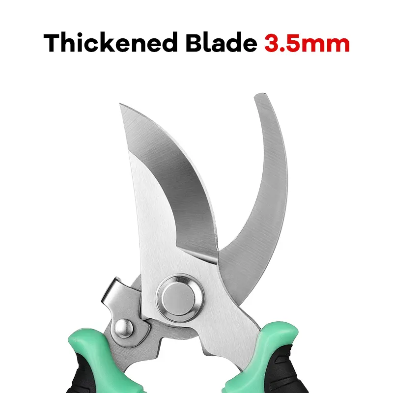 Hot Sale Hand Pruners Stainless Steel Pruner Shears Scissors Sharp Bypass Tree Cutting Scissors Garden Pruner