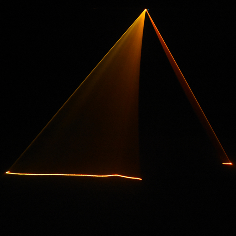 Single-Head 50w RGB Full Color Laser Stage Light, Sound Activated & DMX Control with 51 Patterns, High-Precision Scanning for Bars, Clubs, Parties, and Events