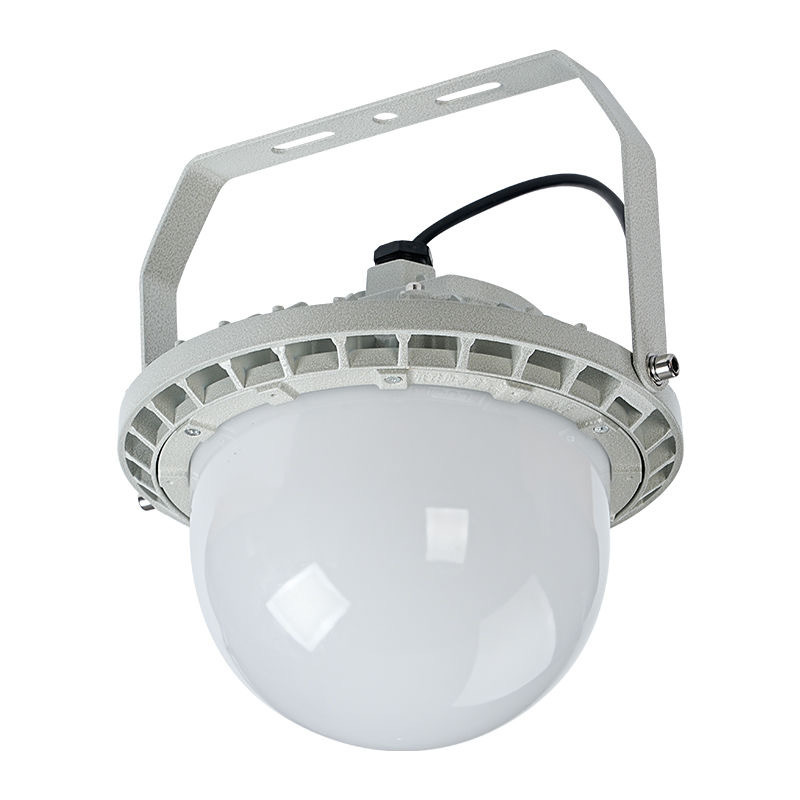 IP67 ATEX Explosion Proof Area Round High Bay Light Hanging Lamp With Mechanical Protection for Zone1 Zone2