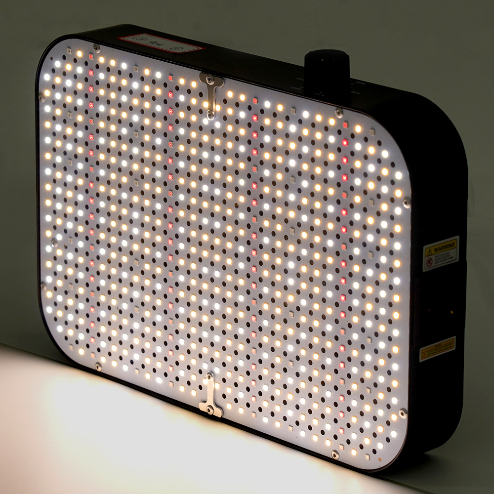 Dimmable 65W Led Grow Light for Indoor Plants Full Spectrum Built-in Fan Led Grow Light for Grow Tent