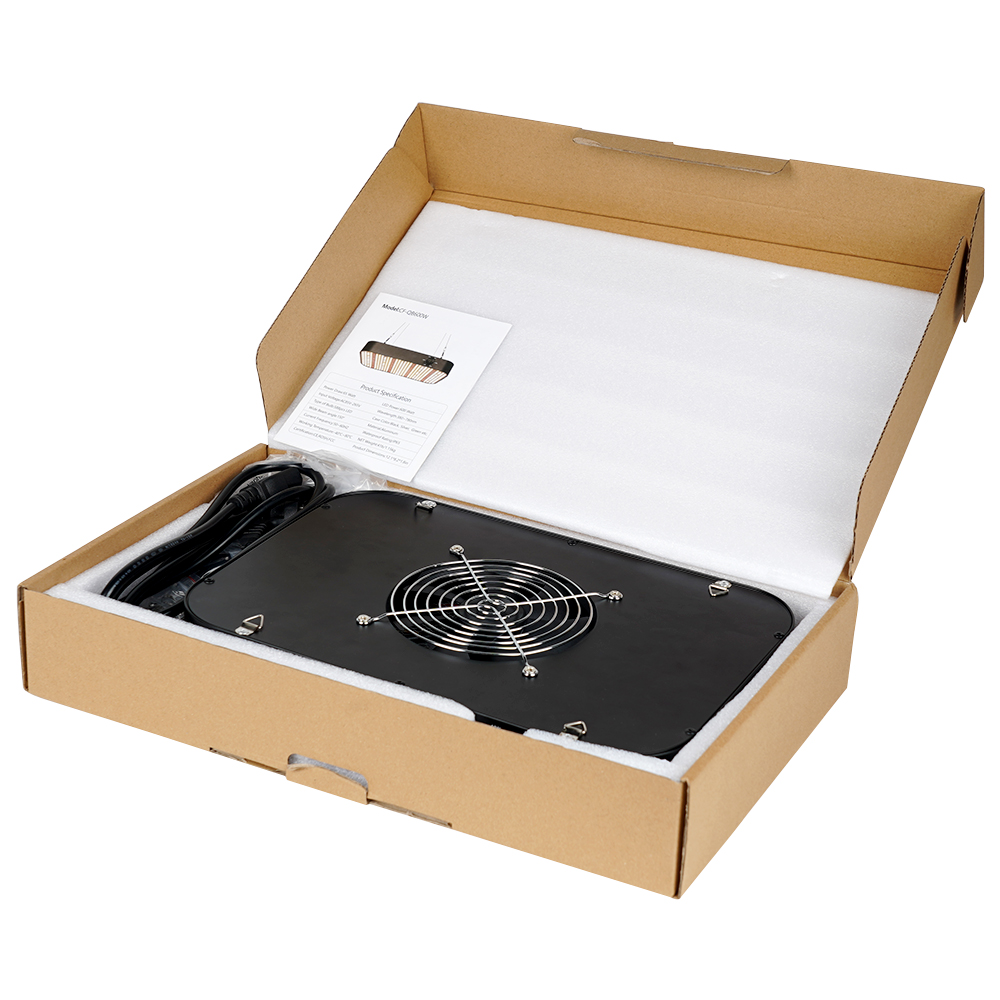 Scientific FR/R/B Multi-Wavelength LED Grow Light Panels with PAR Meter & Spectrum Customization Software