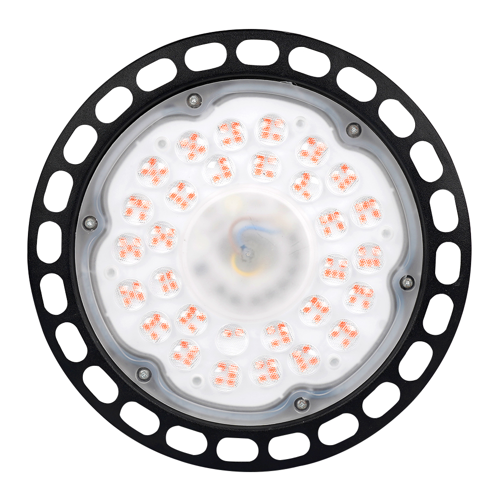 Powerful 200W Full Spectrum Round LED Growth Lights for Flowers & Fruit Plants in Greenhouses