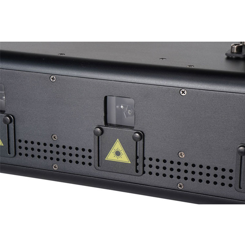 Six-Head 300w RGB Full Color Laser Stage Light, Sound Activated & DMX Control with 51 Patterns, High-Precision Scanning for Bars, Clubs, Parties, and Events