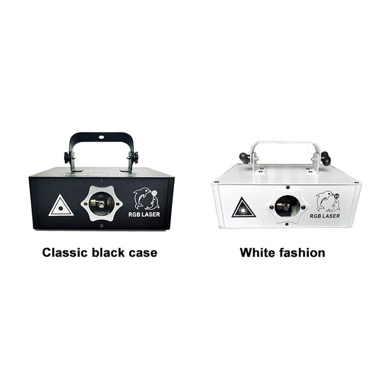 Single-Head 100w RGB Full Color Laser Stage Light, Sound Activated & DMX Control with 51 Patterns, High-Precision Scanning for Bars, Clubs, Parties, and Events