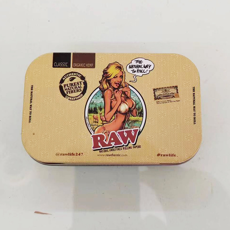 Tinplate tobacco box