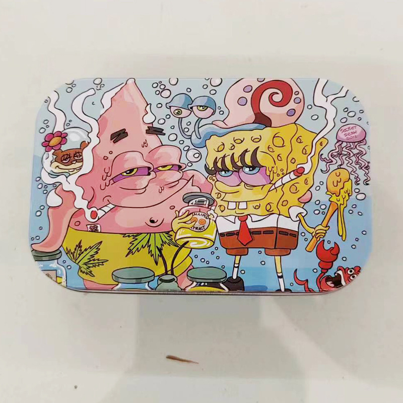 Tinplate tobacco box