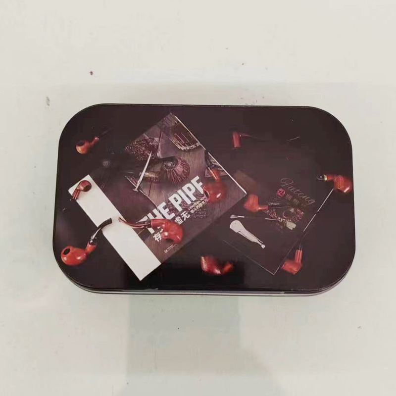 Tinplate tobacco box