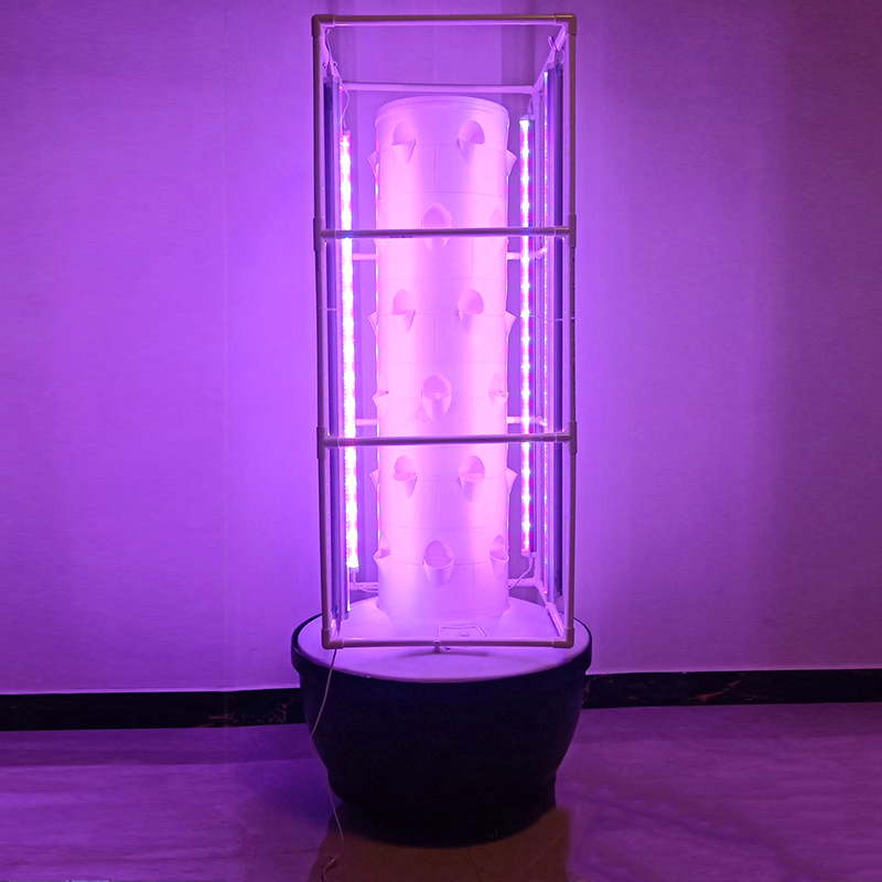Vertical Aeroponics System Home Tower Gardening Indoor Hydroponic Systems