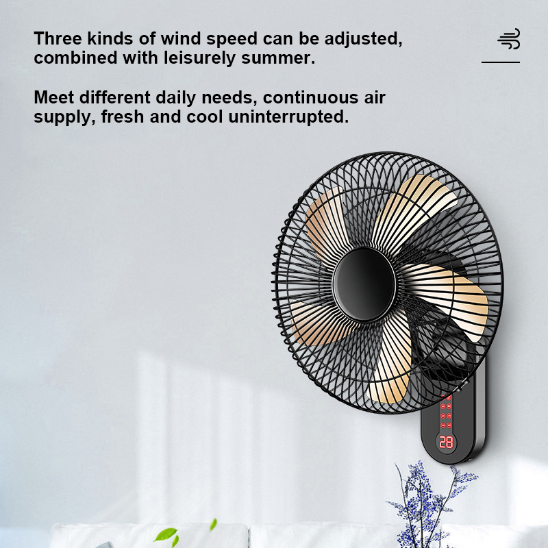 50W Mechanical wall mounted electric fan